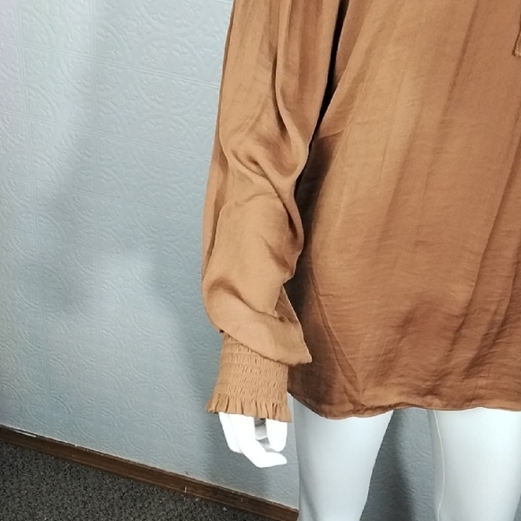 Joie Rich Brown Blouse - Picture 4 of 4